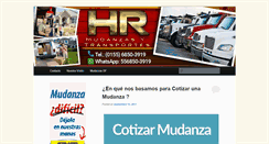 Desktop Screenshot of mudanzas-df.com